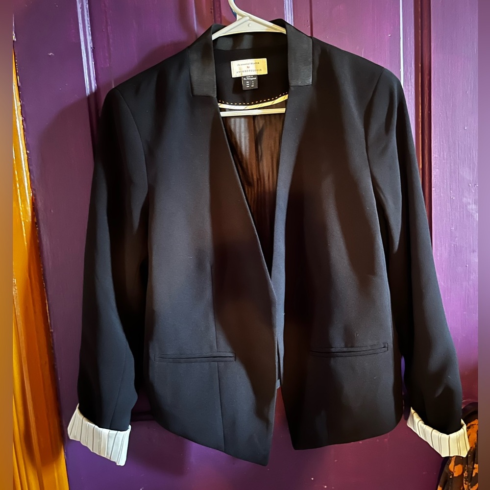 “the Essential Blazer” by Anthropologie